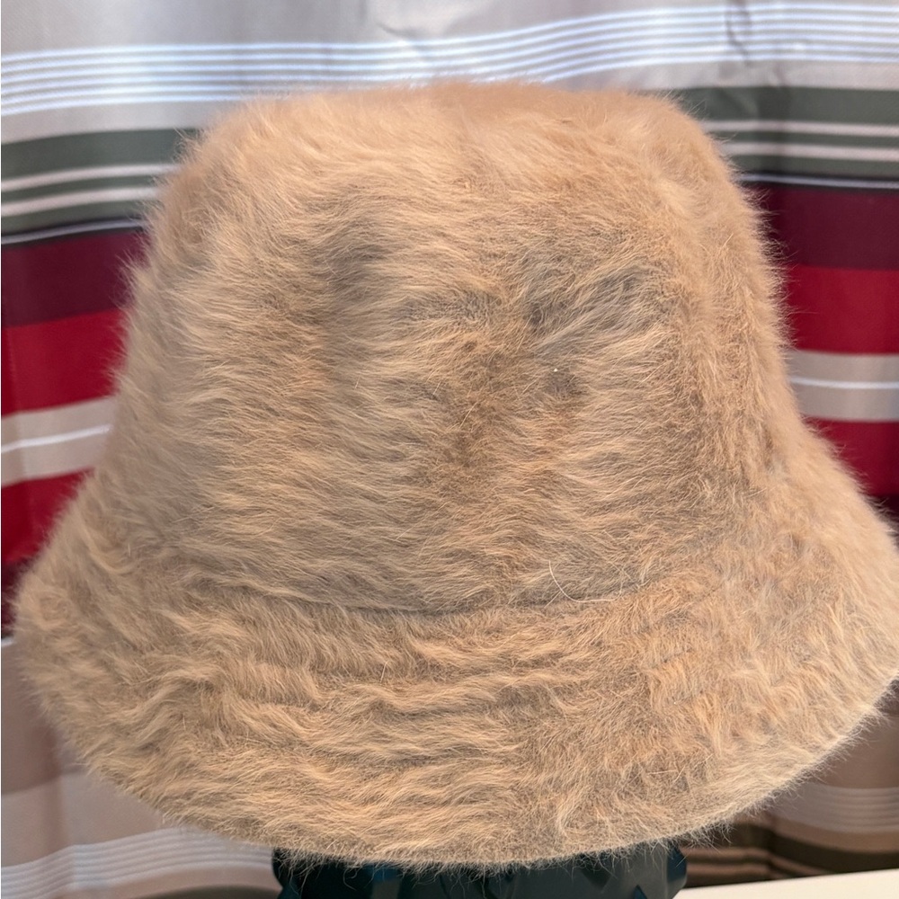 Kangol Furgora Bucket Men’s Angora blend Tan Hat - Picture 3 of 12